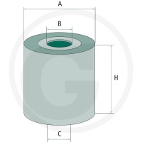 MANN FILTER Filtr powietrza 565C630 - Sklep PoltechParts