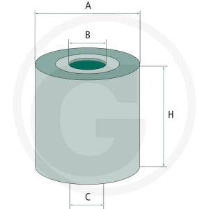 MANN FILTER Filtr powietrza 565C630