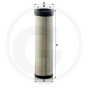MANN FILTER Filtr powietrza wtórnego 565CF14002