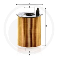 MANN FILTER Element filtra oleju 565HU7033Z - Sklep PoltechParts
