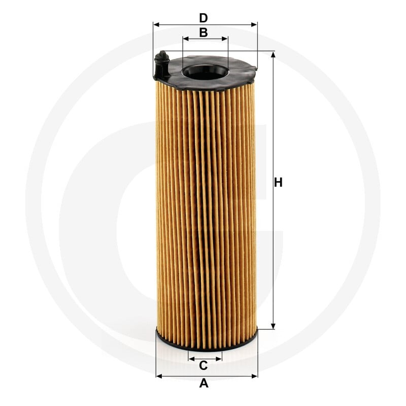 MANN FILTER Filtr oleju HU 8001 X 565HU8001X - Sklep PoltechParts