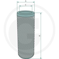 MANN FILTER Filtr powietrza 565C11003 - Sklep PoltechParts
