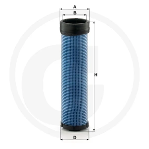 MANN FILTER Filtr powietrza wtórnego 565CF980.2