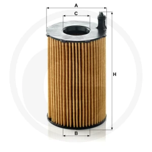 MANN FILTER Element filtra oleju 565HU8005Z
