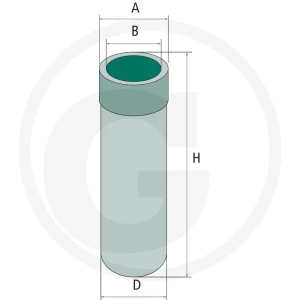 MANN FILTER Filtr powietrza wtórnego 565CF50