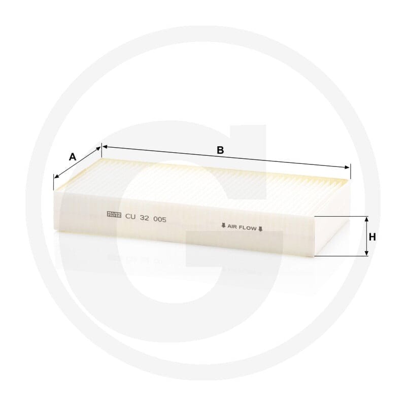 MANN FILTER Filtr kabinowy 565CU32005 - Sklep PoltechParts