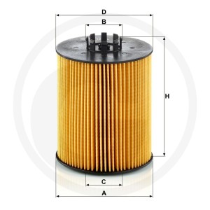 MANN FILTER Filtr oleju silnikowego 565HU12015X