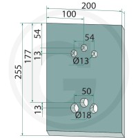 GRANIT Piętka płozy 5603800011 - Sklep PoltechParts