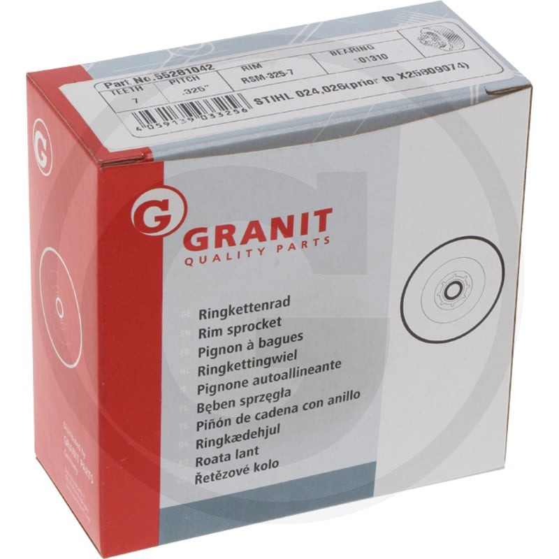 GRANIT Endurance Cut Koło łańcuchowe pierścieniowe 55281042 - Sklep PoltechParts