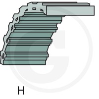 Optibelt Podwójny pas zębaty 55170176 - Sklep PoltechParts