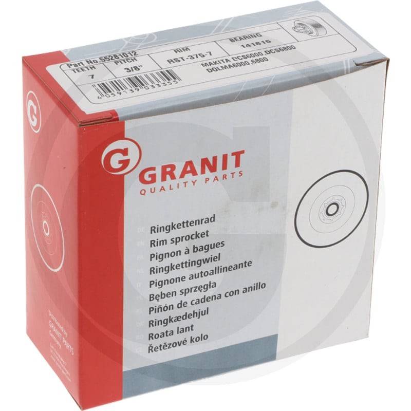 GRANIT Endurance Cut Koło łańcuchowe pierścieniowe 55281012 - Sklep PoltechParts