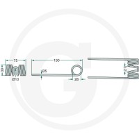 GRANIT Palec podbieracza 5250343580000 - Sklep PoltechParts