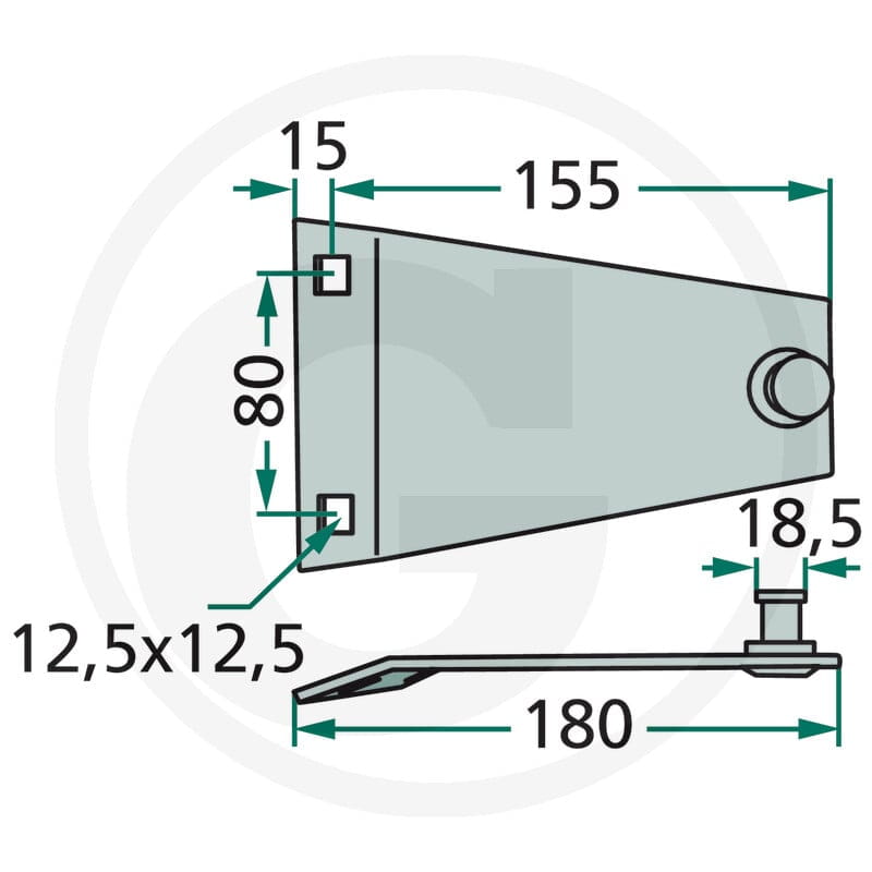 GRANIT Trzymak noża 5251114690 - Sklep PoltechParts