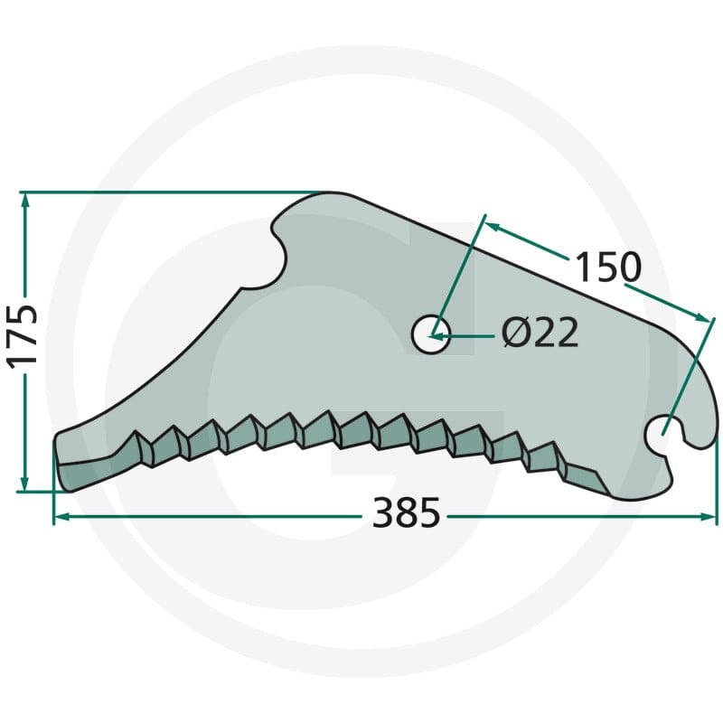 GRANIT Nóż 52516518393F - Sklep PoltechParts
