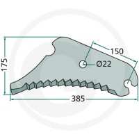 GRANIT Nóż 52516518393F - Sklep PoltechParts