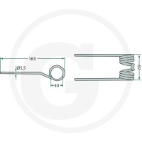 GRANIT Palec podbieracza 525525235 - Sklep PoltechParts