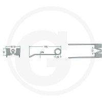 GRANIT Palec podbieracza 52503-128563 - Sklep PoltechParts
