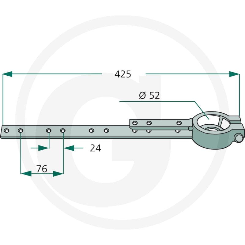 Główka listwy tnącej 525420277301 - Sklep PoltechParts