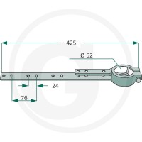 Główka listwy tnącej 525420277301 - Sklep PoltechParts