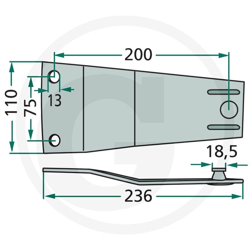 GRANIT Trzymak noża 525434112 - Sklep PoltechParts