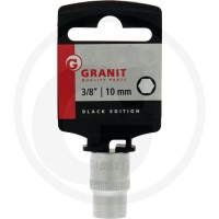 GRANIT BLACK EDITION 3/8" Nasadka sześciokątna, 10 mm 7301112 - Sklep PoltechParts