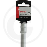 GRANIT BLACK EDITION 3/8" Nasadka sześciokątna, długa, 11 mm 7301123 - Sklep PoltechParts
