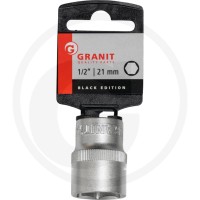 GRANIT BLACK EDITION 1/2" Nasadka sześciokątna, 21 mm 7301147 - Sklep PoltechParts