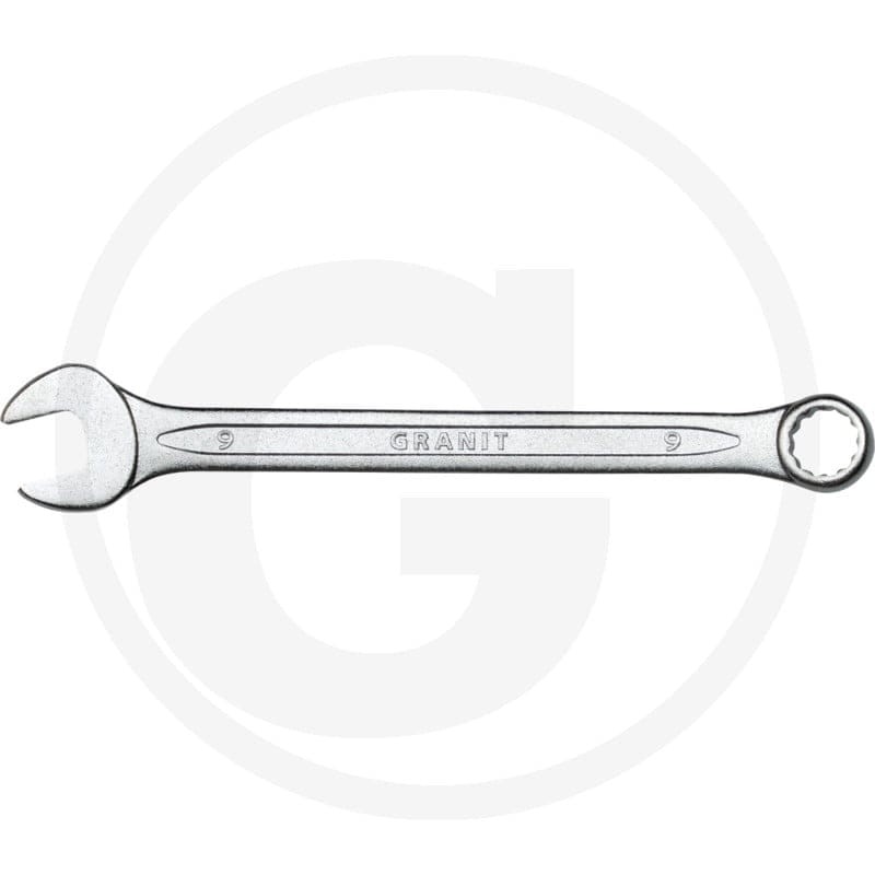 GRANIT BLACK EDITION Klucz szczękowo-oczkowy, z odsadzeniem 9 7301360 - Sklep PoltechParts