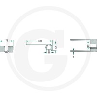 GRANIT Palec podbieracza 52587035576 - Sklep PoltechParts