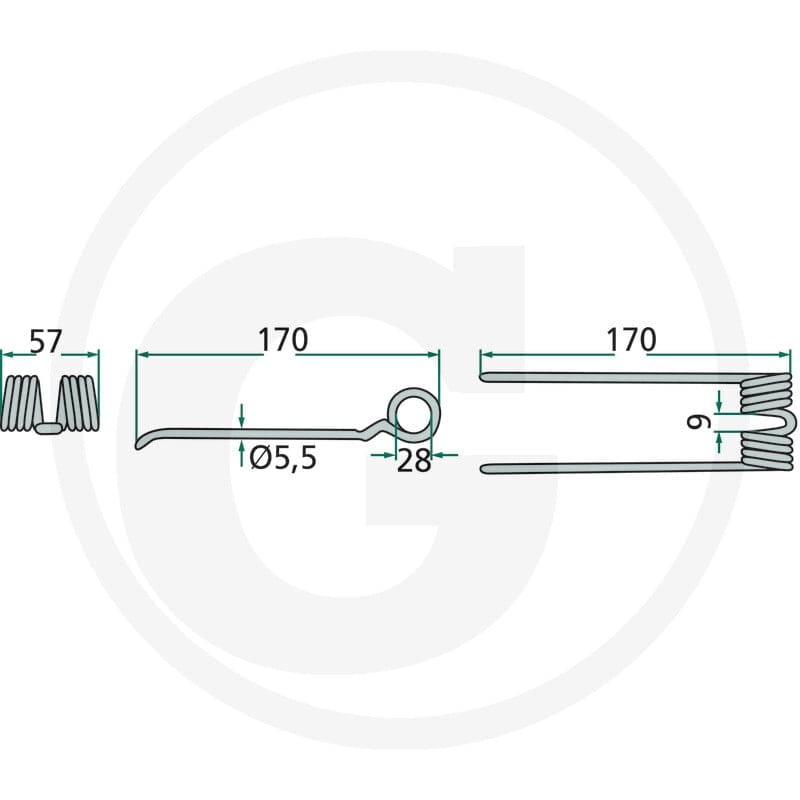 GRANIT Palec podbieracza 52502-128199 - Sklep PoltechParts