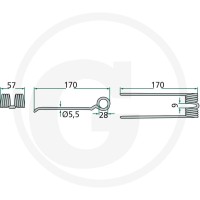 GRANIT Palec podbieracza 52502-128199 - Sklep PoltechParts