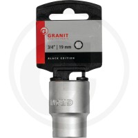 GRANIT BLACK EDITION 3/4" Nasadka sześciokątna, krótka, 19 mm 7301185 - Sklep PoltechParts