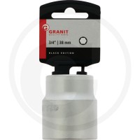 GRANIT BLACK EDITION 3/4" Nasadka sześciokątna, krótka, 38 mm 7301209 - Sklep PoltechParts