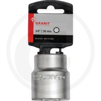 GRANIT BLACK EDITION 3/4" Nasadka sześciokątna, krótka, 36 mm 7301194 - Sklep PoltechParts