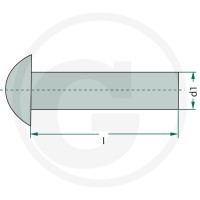 GRANIT Nit z łbem kulistym 5255.0X16R - Sklep PoltechParts