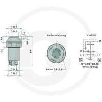 GRANIT Włącznik sterowniczy 50770490173 - Sklep PoltechParts