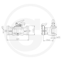 Sauermann Zaczep Sauermann 711145010 - Sklep PoltechParts
