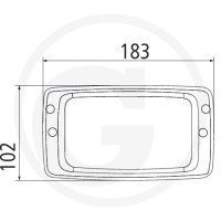 GRANIT Reflektor roboczy LED 7070010303 - Sklep PoltechParts