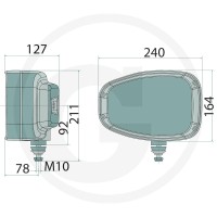 ABL Reflektor 3830 7070010235 - Sklep PoltechParts
