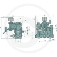 Annovi Reverberi Pompa membranowo-tłokowa AR 252 SP SGC 670158 - Sklep PoltechParts