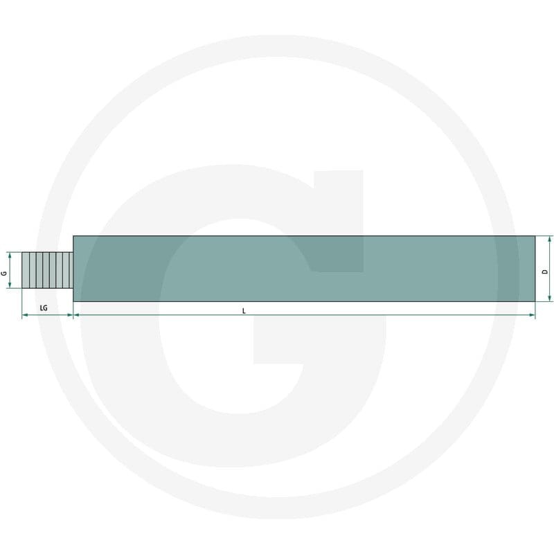 Sworzeń gwintowany 50915BG3501 - Sklep PoltechParts