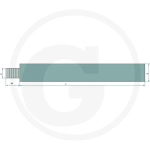Sworzeń gwintowany 50915BG3501