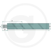Smarowany sworzeń gwintowany 42CrMo4 50915BGS3501CRMO - Sklep PoltechParts