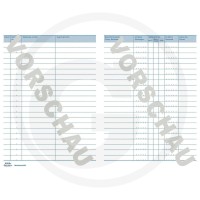 Książka przejazdów 500812037 - Sklep PoltechParts