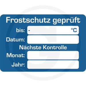 Eichner Naklejki - ochrona przed mrozem 50099409