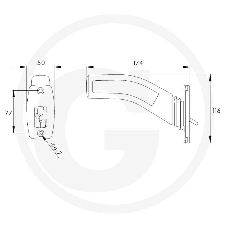 PROPLAST Lampa obrysowa LED PRO-SUPER-JET 50240004314 - Sklep PoltechParts