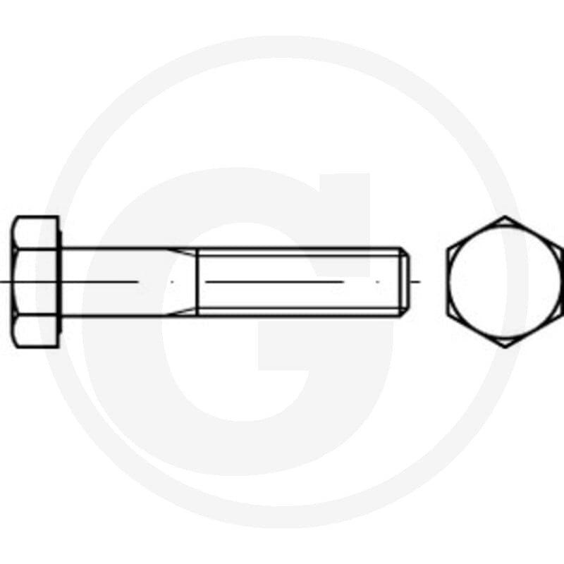 GRANIT Śruba z łbem sześciokątnym M10x70 485960A10X125X070 - Sklep PoltechParts