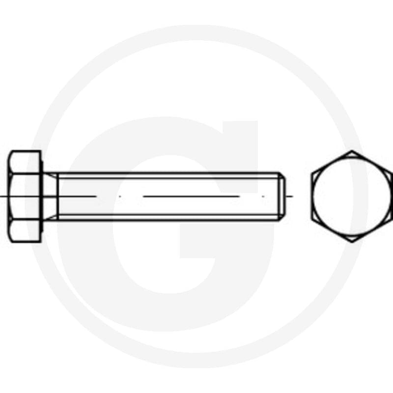 GRANIT Śruba z łbem sześciokątnym M18x50 485961Z18X1.5X050 - Sklep PoltechParts
