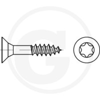 GRANIT Wkręt do płyt wiórowych M6x80 DIN 88098 4877962019 - Sklep PoltechParts