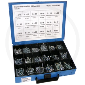 GRANIT Zestaw śrub stalowych DIN 933 487SET19